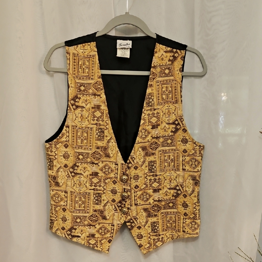 Vintage Tapestry Vest